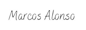 Marcos Alonso Firma